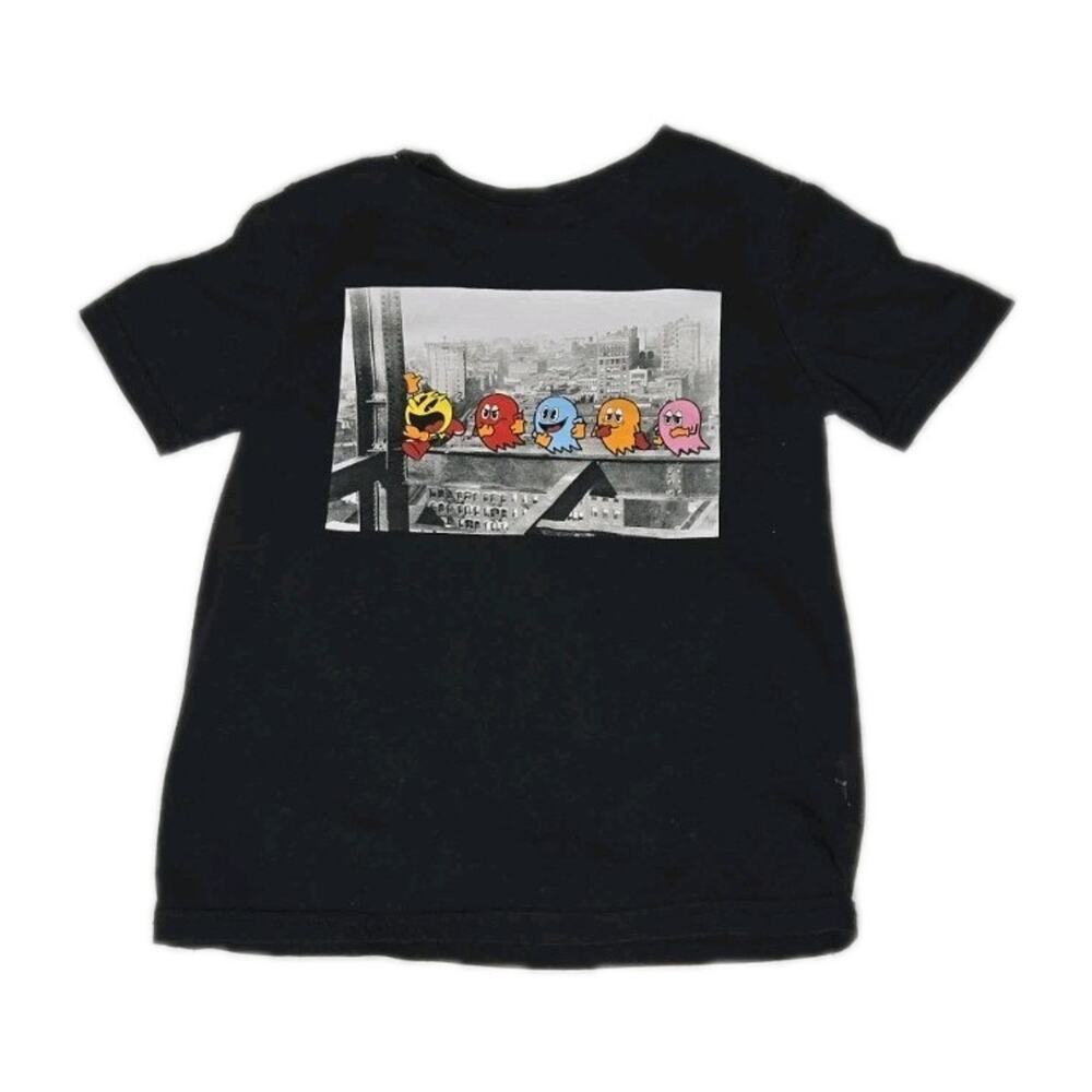 Pac Man & Ghosts Boys Short Sleeve For Kids Graphic T Shirt